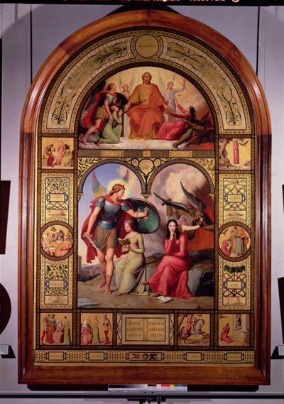 Bene e Male, 1832 da Andre Jacques Victor Orsel